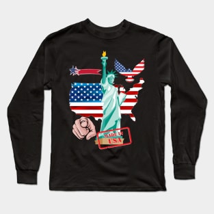 AMERICA Long Sleeve T-Shirt